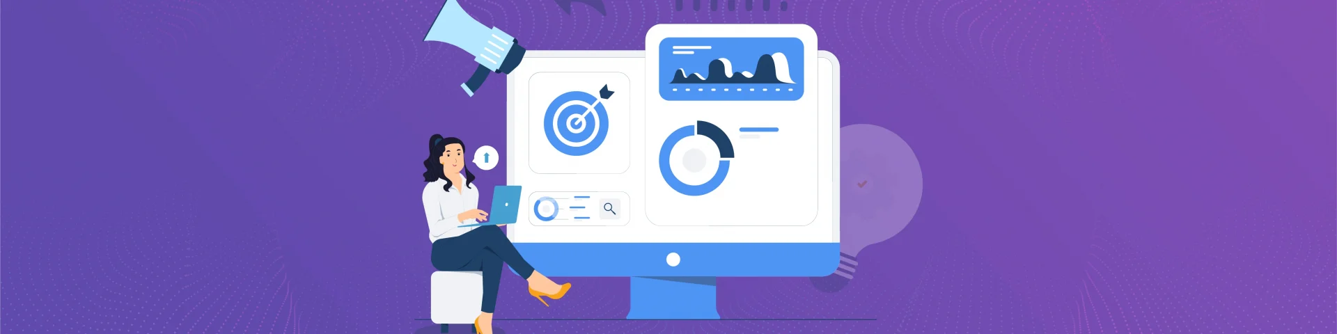 AI-powered OKR dashboard concept showcasing goal tracking and performance analytics.