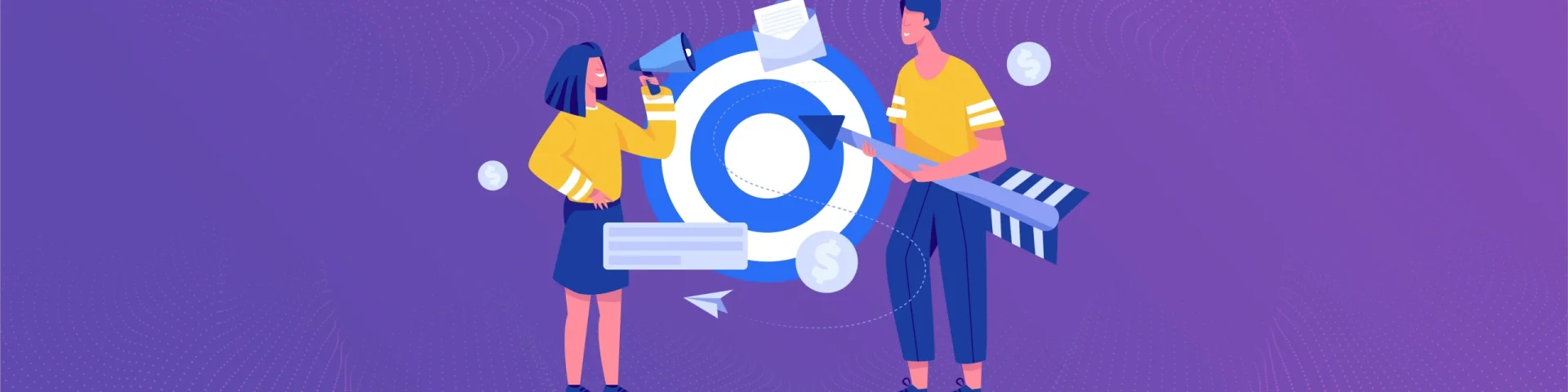 Team members are discussing short term business goals and how to achieve them